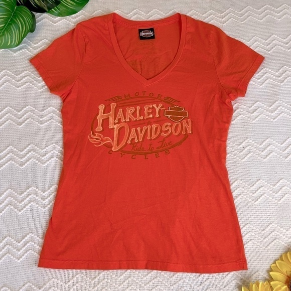 Harley Davidson Classic V-Neck - Picture 1 of 4